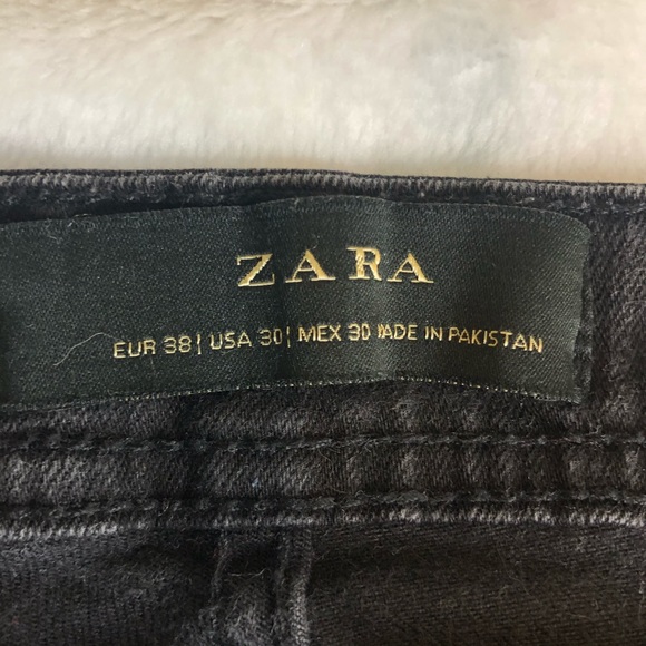 Zara: ZDMC Goods Original Denim Clothing 1975. Skinny High Rise  Black Jeans - Picture 15 of 15